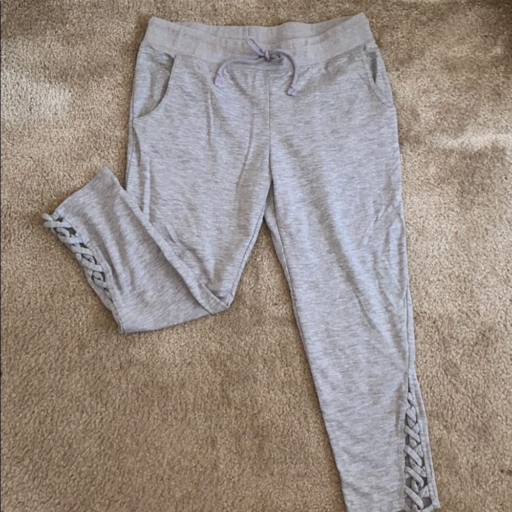 Grey thin sweatpants